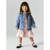 Name It Medium Blue Denim Unicorn Glitter Nmfluna Glitter Dnm Jacket 4577-Im L