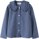 Name It Medium Blue Denim Nmfluna Ls Dnm Shirt 4468-Yb