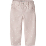 Name It Lotus Hearts Nmfbella Mom Twill Aop Pants 3217-Yf