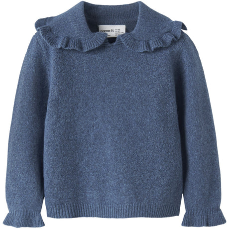 Name It Vintage Indigo Nmfkirstena Ls Knit