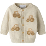 Name It Peyote Melange Sesame Tractor Nbmlondon Ls Knit Card