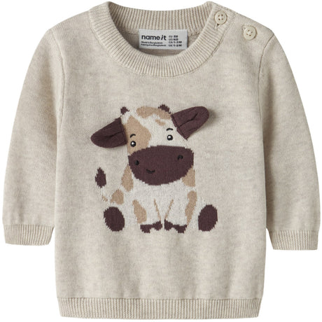 Name It Peyote Melange Nbmligan Ls Knit