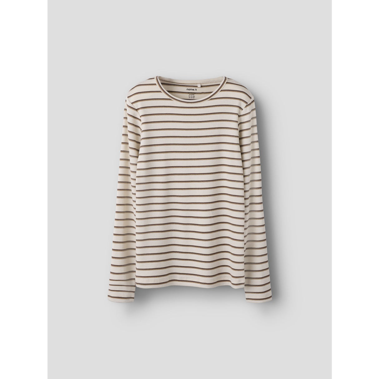 Name It Antique White Nkflulaho Ls Slim Top