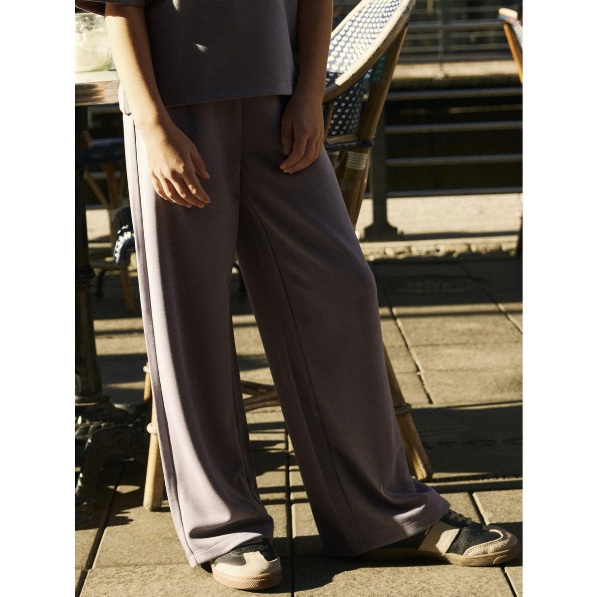 Name It Silver Filigree Nkflivia Wide Pants