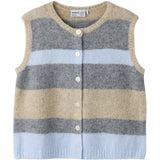 Name It Subdued Blue Nkfluci Loose Knit Vest