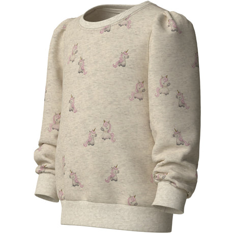 Name It Peyote Melange Nmflaurie Ls Sweat Bru
