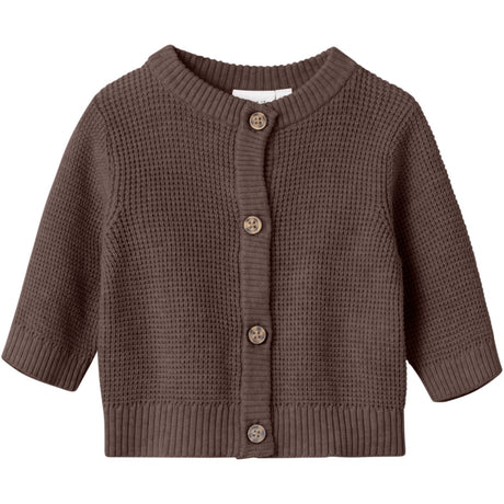 Name It French Roast Nbnbubba Ls Knit Card Noos