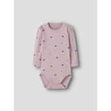 Name It Burnished Lilac Hearts Nbfnutti Ls Body Noos