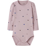 Name It Burnished Lilac Hearts Nbfnutti Ls Body Noos