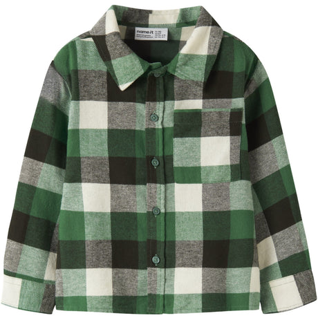 Name It Verdant Green Nmmlevin Ls Overshirt