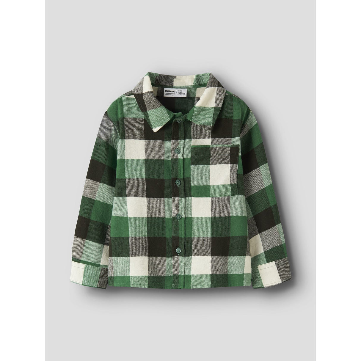 Name It Verdant Green Nmmlevin Ls Overshirt