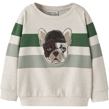 Name It Peyote Melange Nmmlei Ls Nreg Sweat Bru