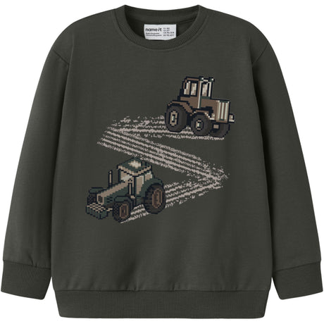 Name It Peat Nmmlavandin Ls Nreg Sweat Bru