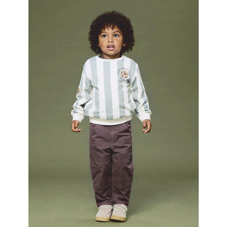 Name It Antique White Nmmlane Ls Nreg Sweat Bru