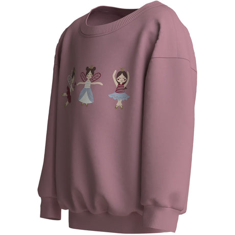 Name It Lilas Fairies Nmfvalona Ls Long Rlx Sweat Unb
