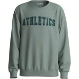 Name It Green Milieu Athletics Nkmvion Ls Nreg Sweat Unb