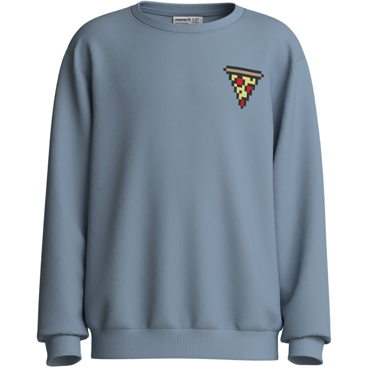Name It Ashley Blue Food Game Nkmvasha Ls Nreg Sweat Unb