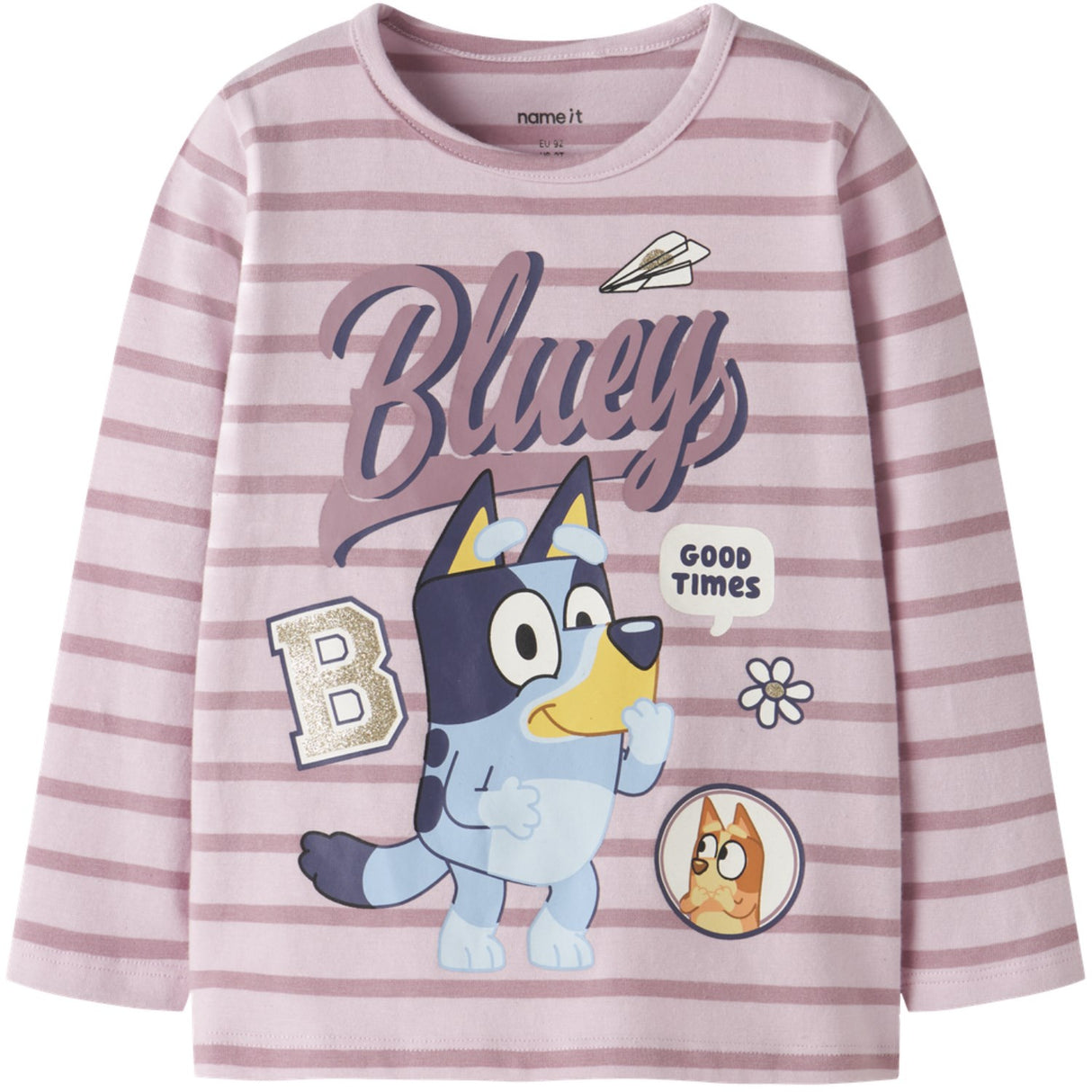Name It Pirouette Nmfjona Bluey Ls Nreg Top Box Noos Sky