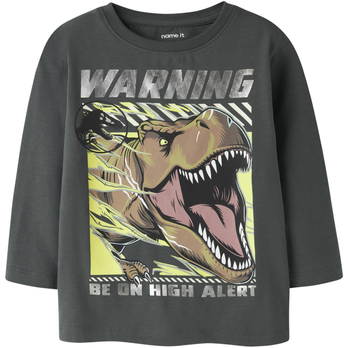 Name It Urban Chic Nmmjim Jurassic Ls Nreg Top Box Noos Sky