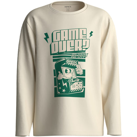 Name It Antique White Game Over Nkmvictor Ls Nreg Top
