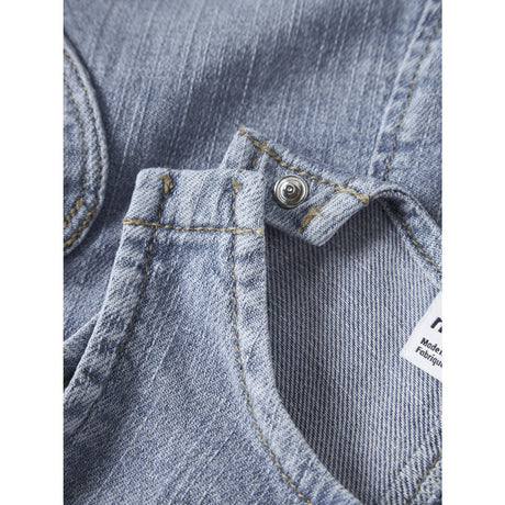 Name It Denim Blue Nbfemmaline Loose Dnm Suit 2033-Ve