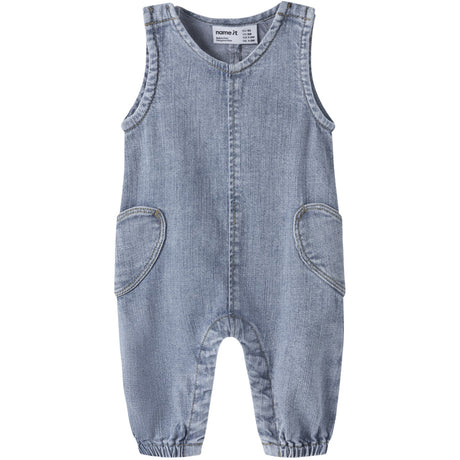 Name It Denim Blue Nbfemmaline Loose Dnm Suit 2033-Ve