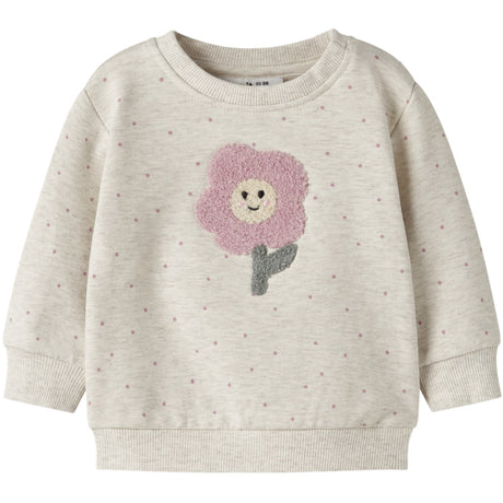 Name It Peyote Melange Nbfluelle Ls Sweat Bru