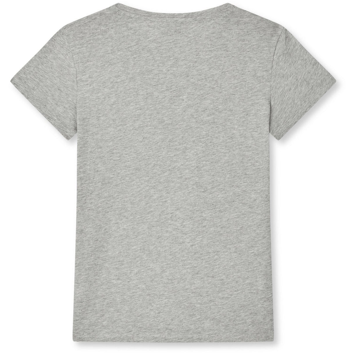Mads Nørgaard Grey Melange Single Cotton Tuvina Tee