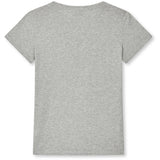 Mads Nørgaard Grey Melange Single Cotton Tuvina Tee