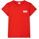 Mads Nørgaard Fiery Red Single Cotton Tuvina Mini Mirror Tee