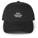 Mads Nørgaard Black Soft Twill Cash Cap