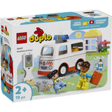 LEGO® DUPLO Town - Ambulance And Fører 10447