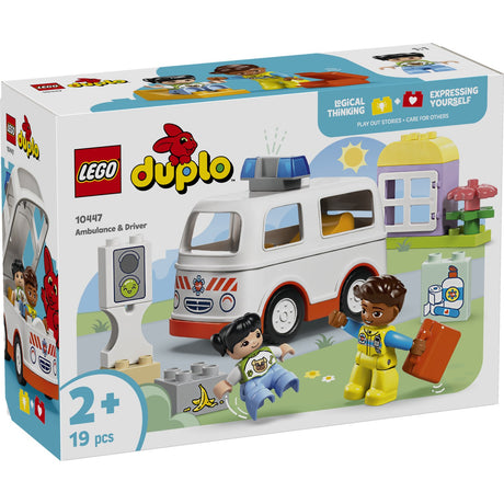 LEGO® DUPLO Town - Ambulance And Fører 10447