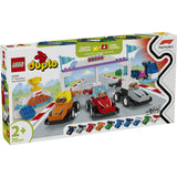 LEGO® DUPLO Town - F1®-teams Med Racerbiler And Kørere 10445