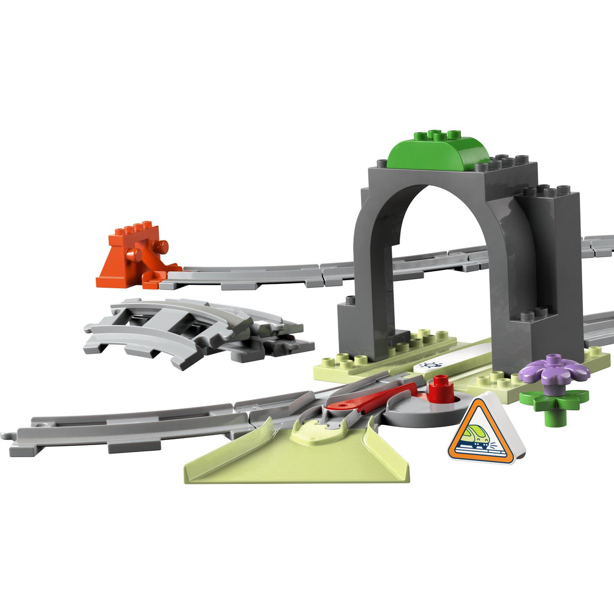 LEGO® DUPLO Town - Togtunnel And Spor – Udvidelsessæt 10425
