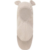 Huttelihut Camel Melange Balaclava Ears Cotton Fleece