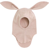 Huttelihut Peach Blush Balaclava Ears Cotton Rib