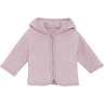 Huttelihut Deauville Mauve Jacket Ears Cotton Fleece