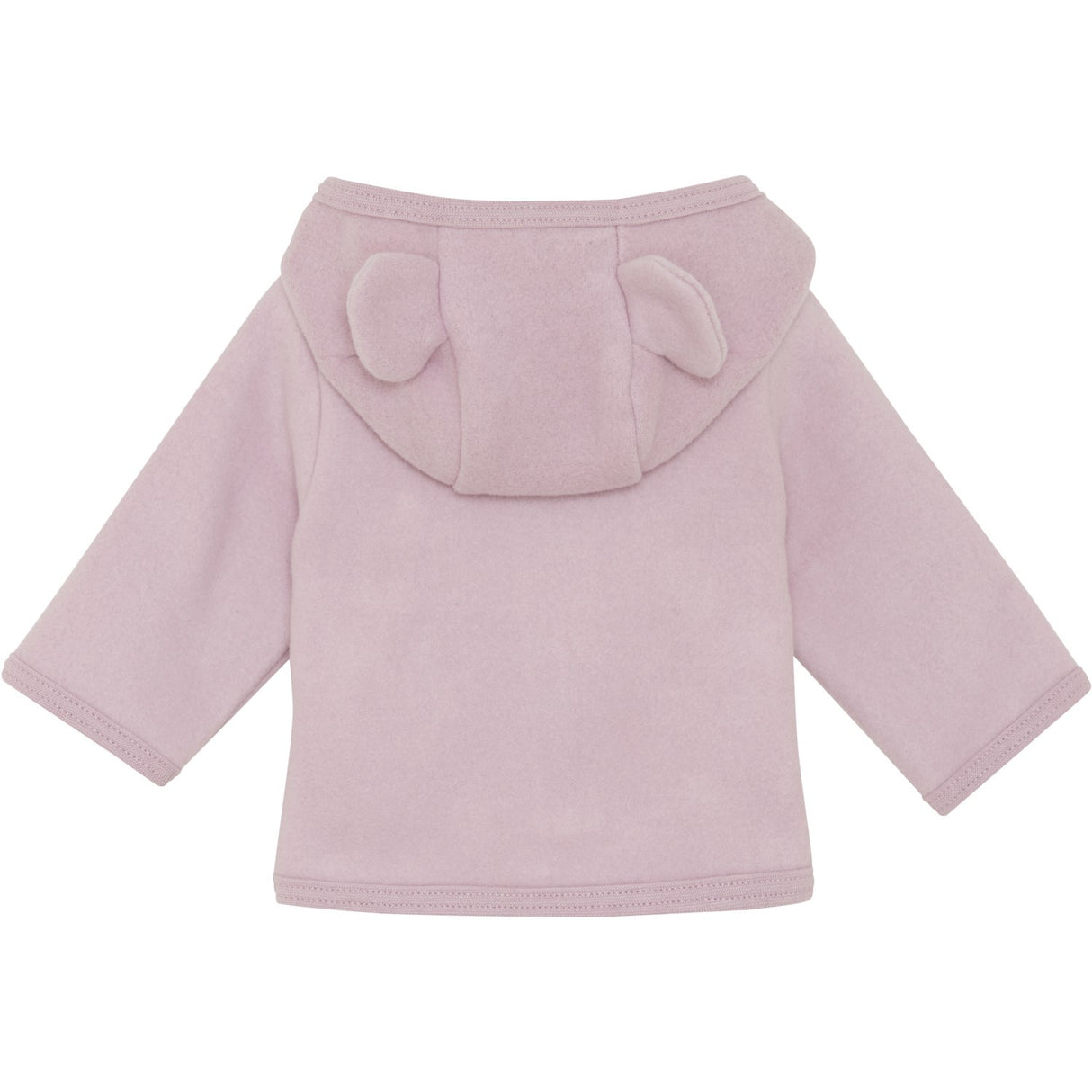 Huttelihut Deauville Mauve Jacket Ears Cotton Fleece