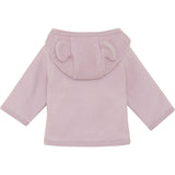 Huttelihut Deauville Mauve Jacket Ears Cotton Fleece