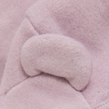 Huttelihut Deauville Mauve Jacket Ears Cotton Fleece