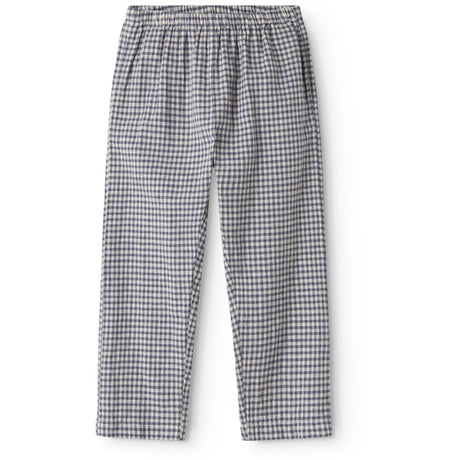 MarMar Cotton Linen Marine Check Panto Pants