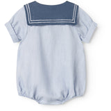 MarMar Linen Blue Mist Raki Onesie