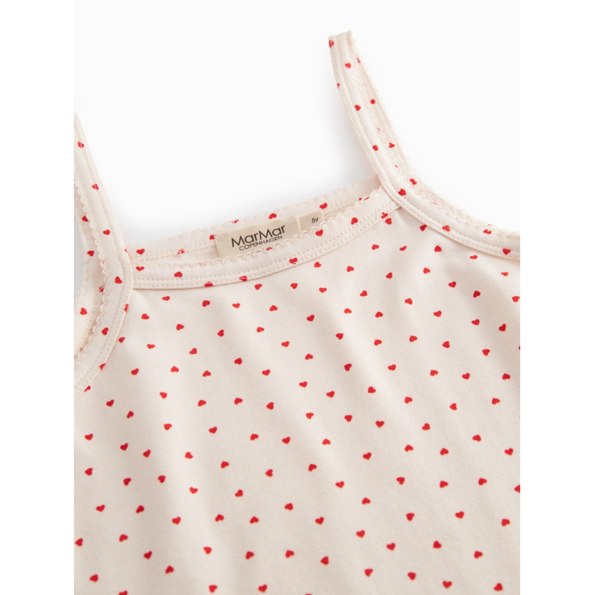 MarMar Modal Smooth Print Happy Hearts Strap Dress