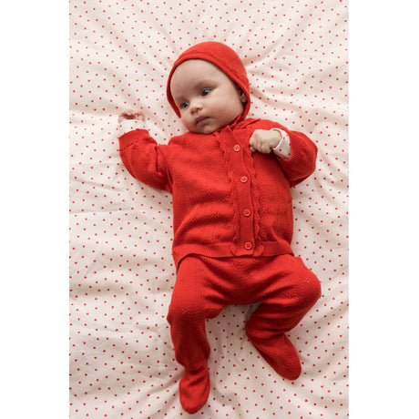 MarMar Newborn Modal Mix Pointelle Poppy Piro Knitwear