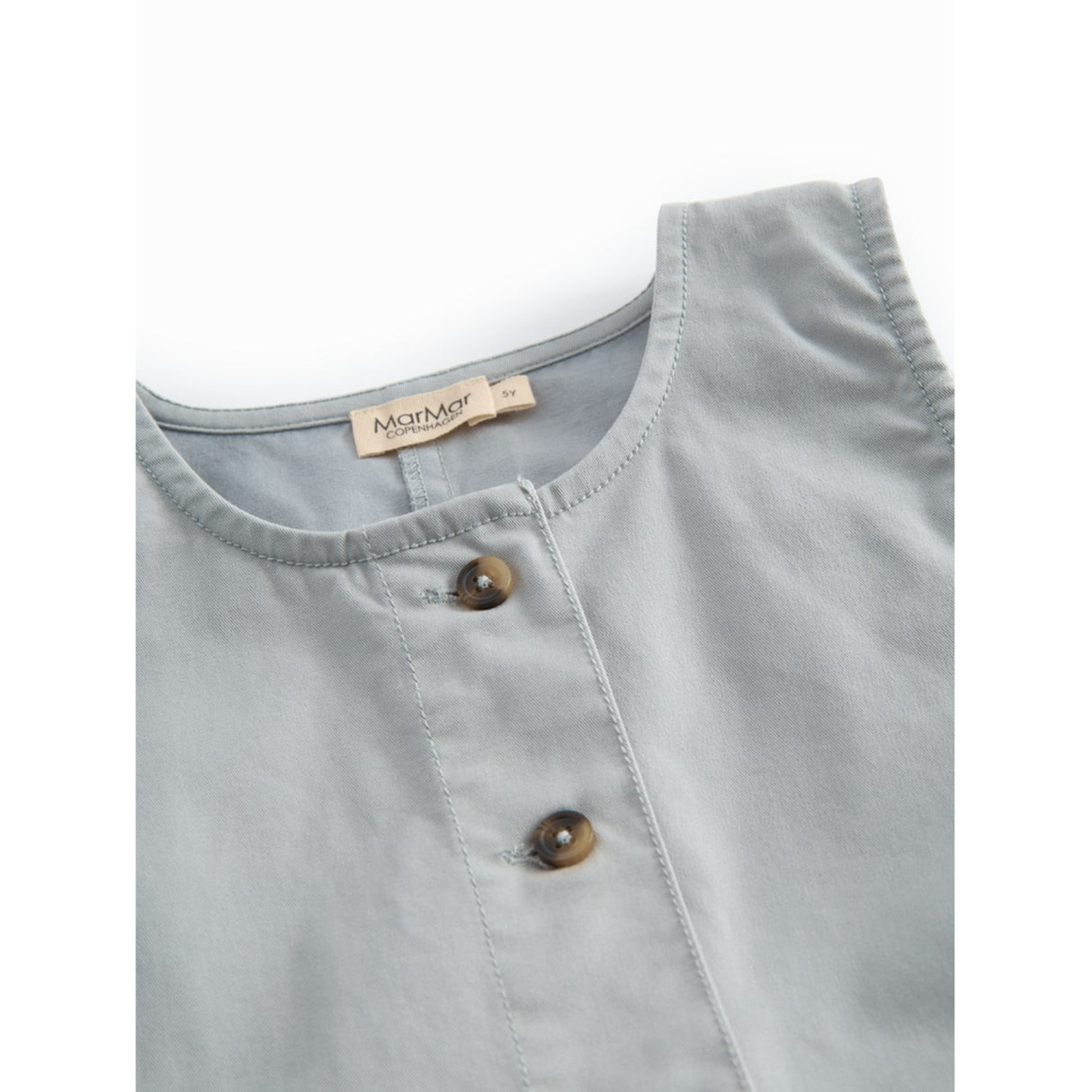 MarMar Chino Twill Blue Stone Davo Dress
