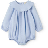 MarMar Fine Dobby Windy Blue Ritana Onesie
