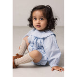 MarMar Fine Dobby Windy Blue Ritana Onesie