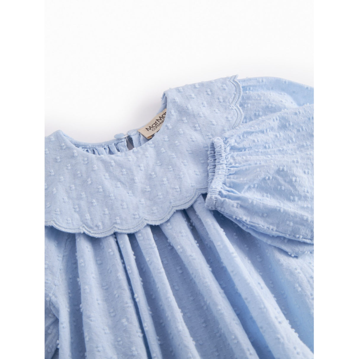 MarMar Fine Dobby Windy Blue Ritana Onesie