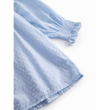 MarMar Fine Dobby Windy Blue Drissy Dress